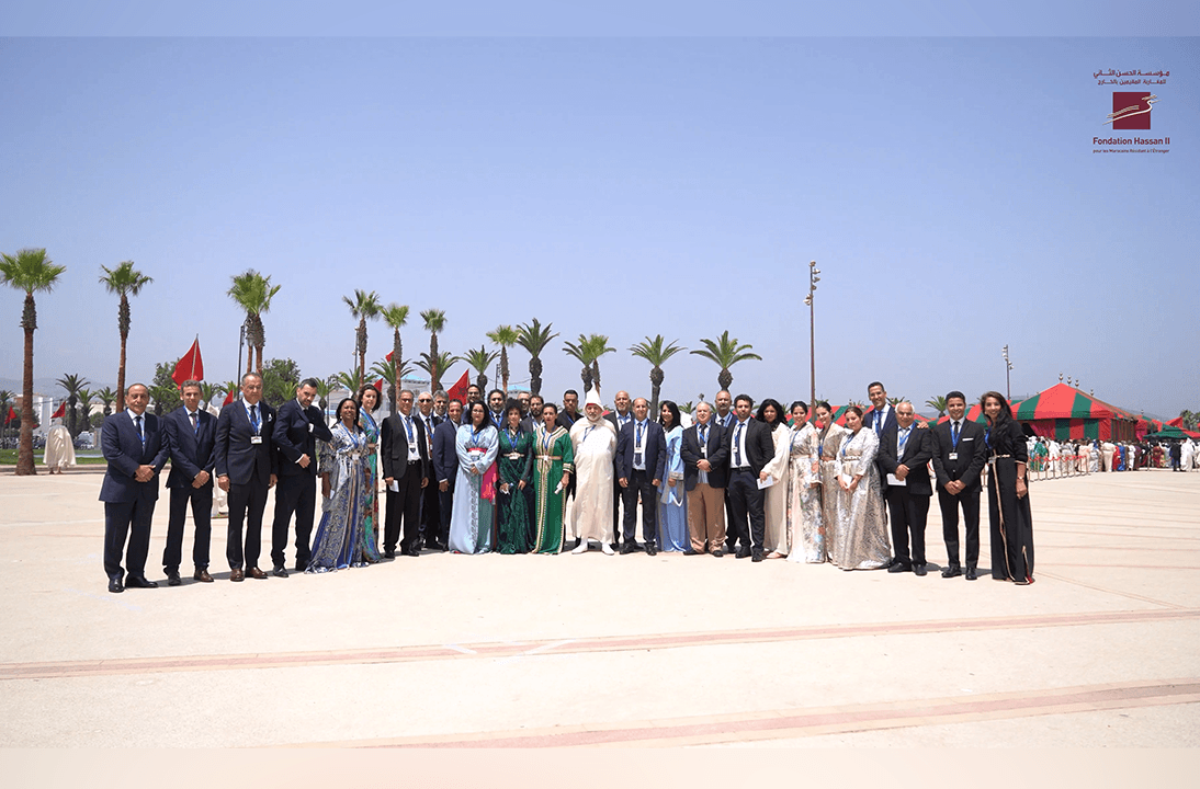 Invitation d'une délégation de Marocain(e)s résidant à l'étranger au festivités de la Fête du Trône