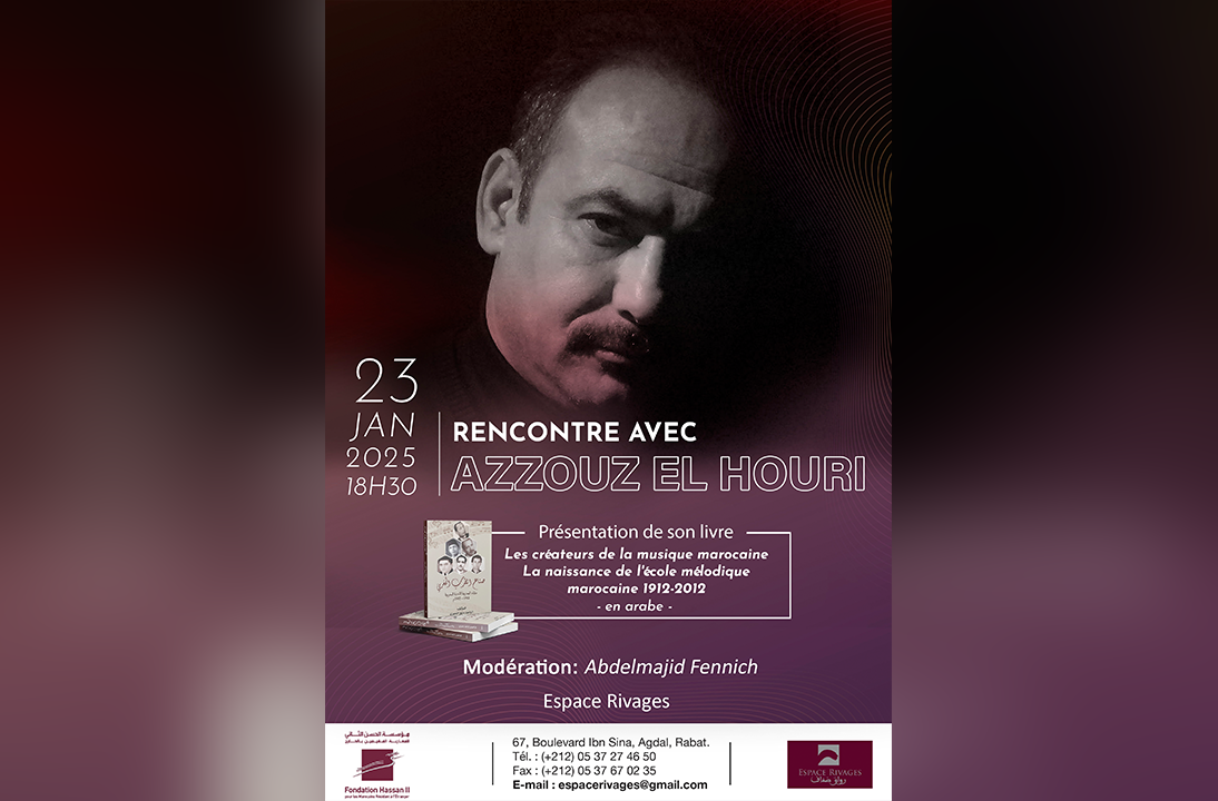 Exposition «Les créateurs de la musique marocaine, La naissance de l’école mélodique marocaine 1912-2012» de chercheur Azzouz EL Houri